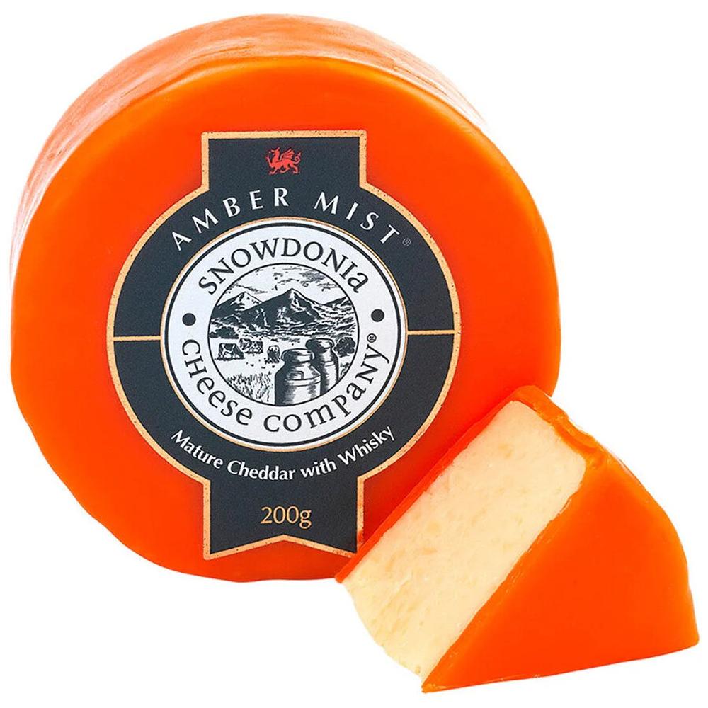 [700220] Fromage Cheddar au Gingembre Confit Snowdonia Cheese Company 200g.