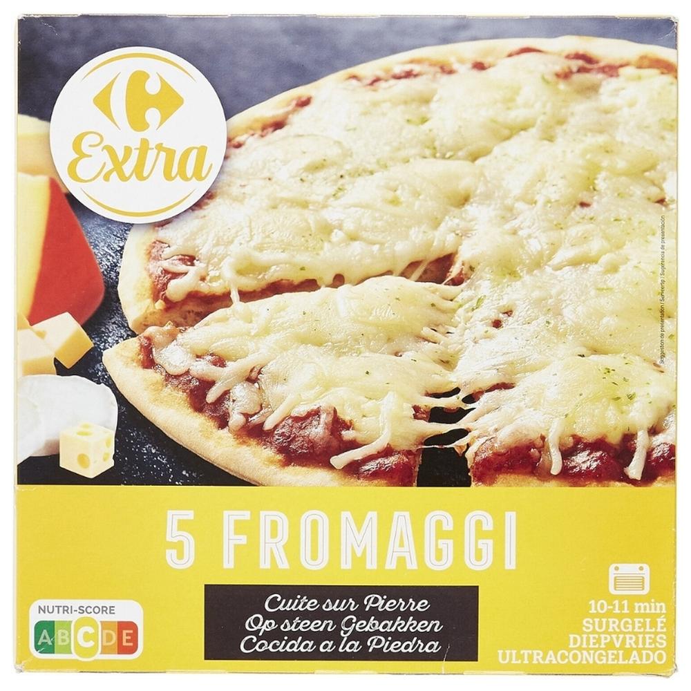[692257] Pizza 5 Fromages Carrefour Classic 390g