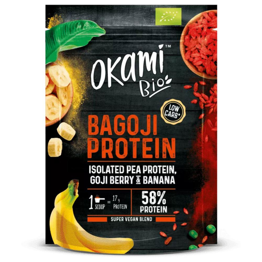 [713754] Poudre Protéinée Baies Goji Bio Okami 500g.