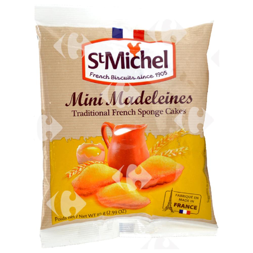 [651985] Mini Madeleines Nature St Michel 85g.