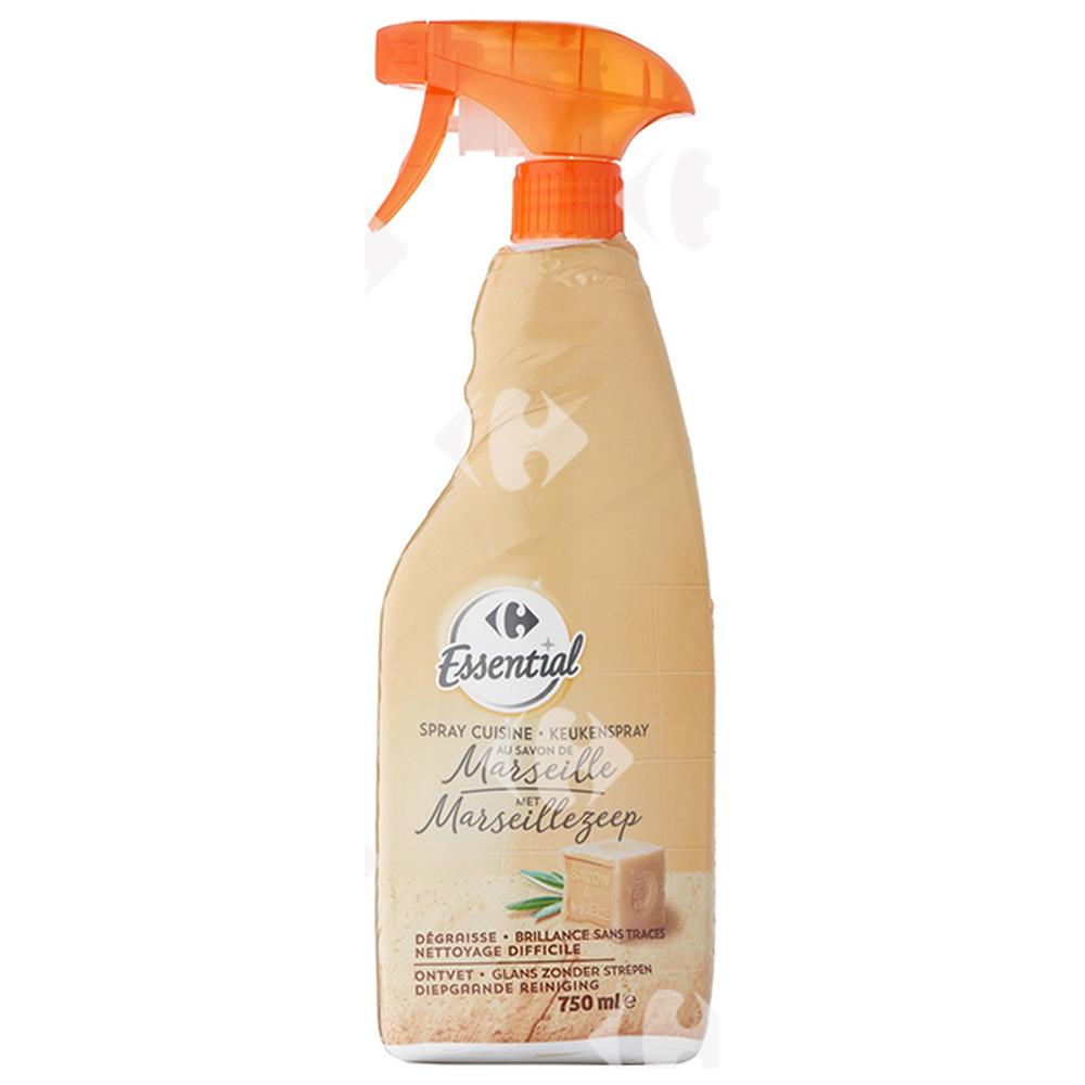 [375438] Nettoyant Ménager Cuisine au Savon de Marseille Carrefour 750ml