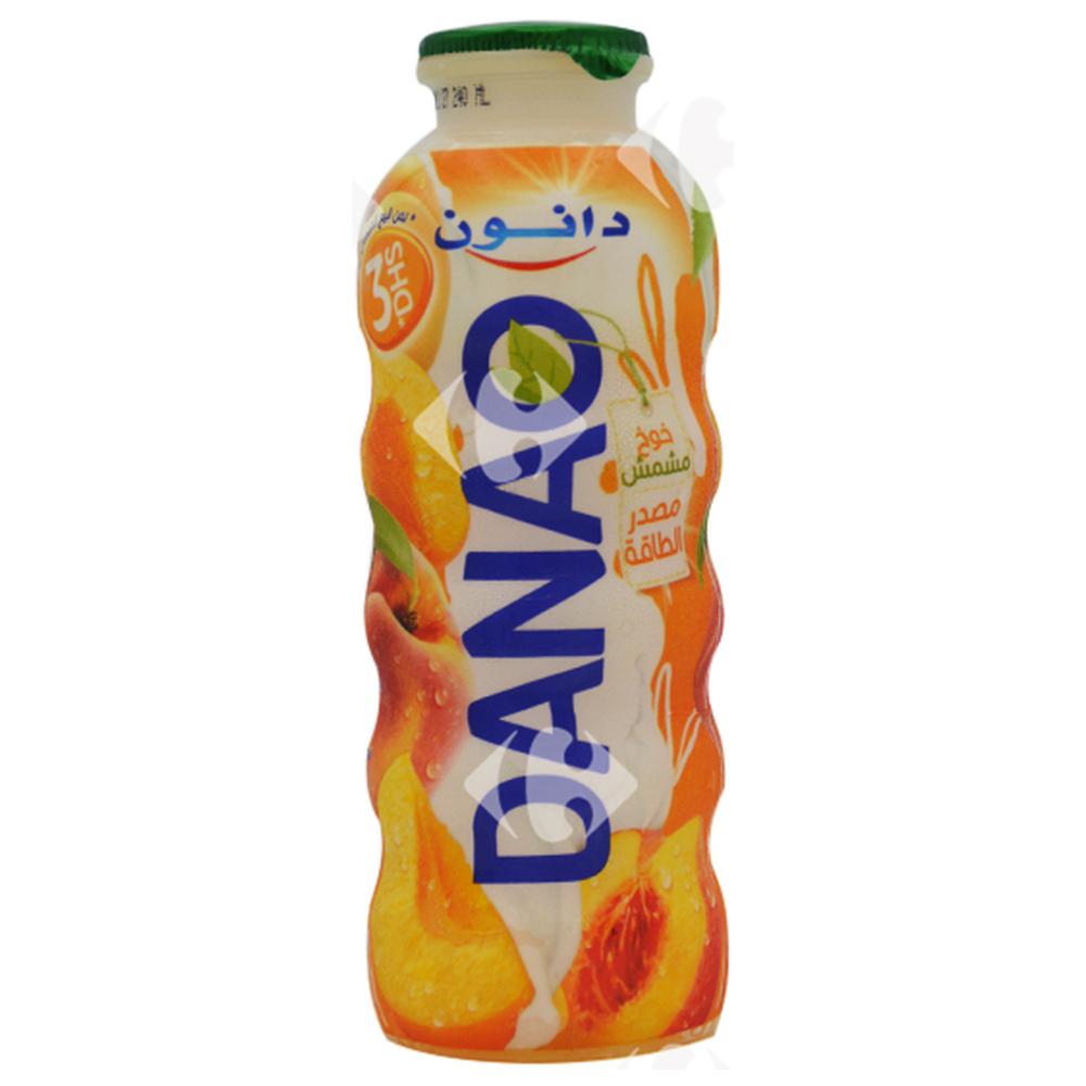 [566089] Jus au Lait Pêche Abricot Danao Danone 240ml.