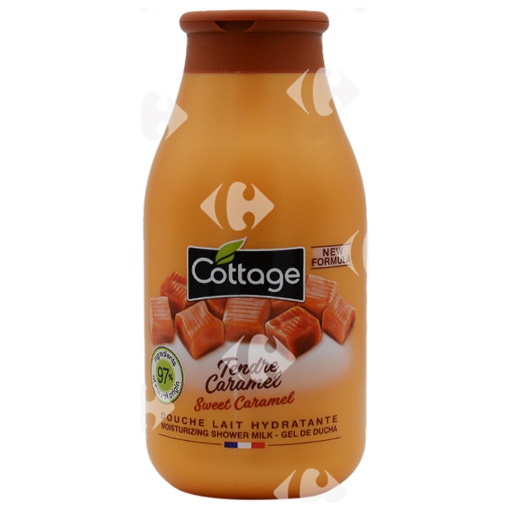 Douche Lait Tendre Caramel Cottage 250ml.