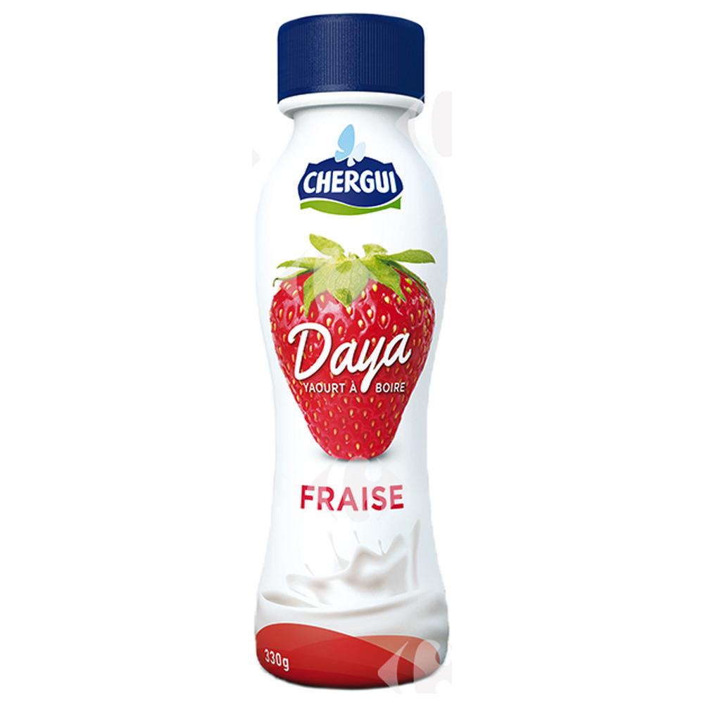[359904] Yaourt à Boire Fraise Daya Chergui 330ml.