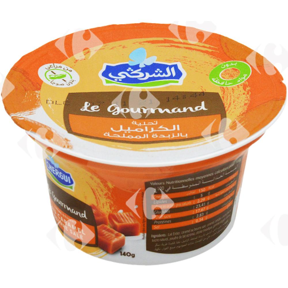 Crème Dessert Caramel au Beurre Salé Chergui 140g.