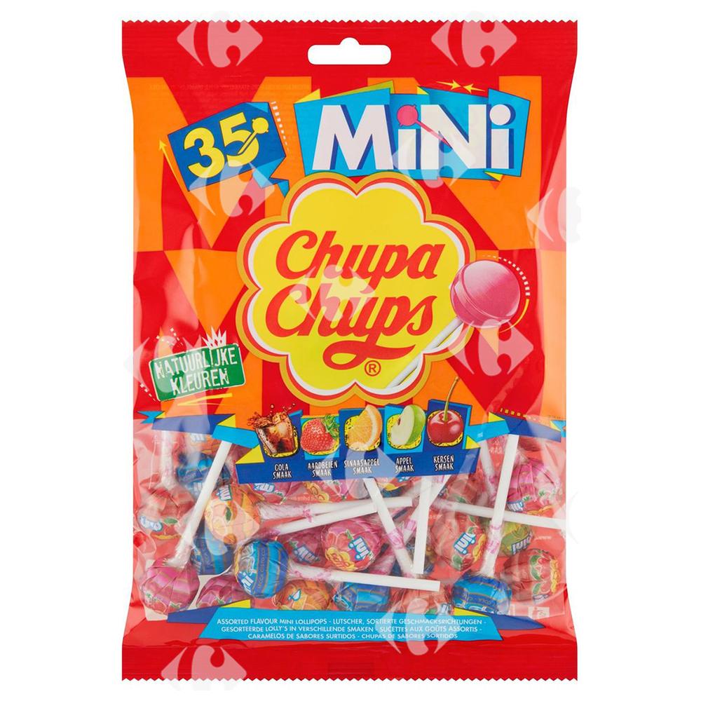 Sucettes Mini Lollipops Chupa Chups 35 pièces
