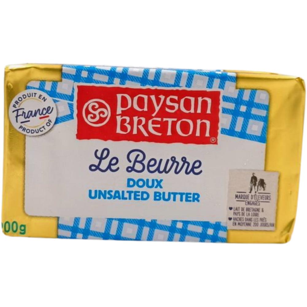 [189850] Beurre Doux Plaquette Paysan Breton 200g.