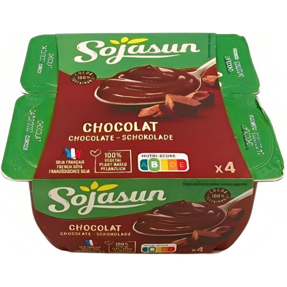 [412532] Dessert Végétal au Chocolat Sojasun 2x100g.