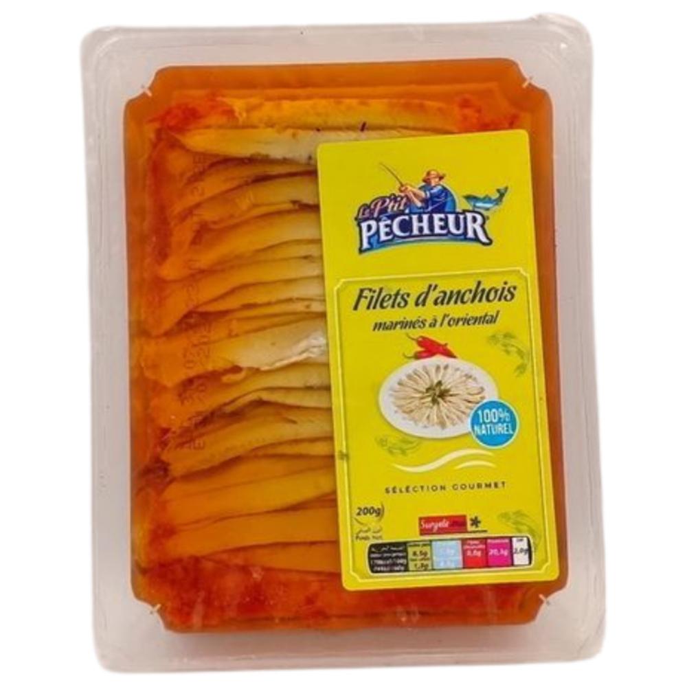 [457116] Anchois à L'Orientale Le Petit Pêcheur 120g.