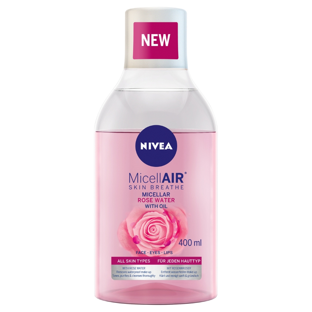 [632920] Eau Micellaire Démaquillante Rose Water Nivea 400ml.