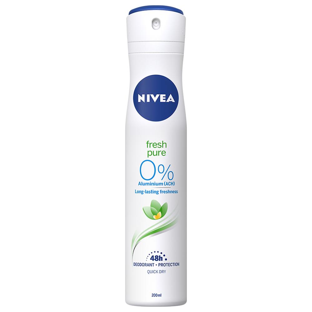 Déodorant Femme Fresh Pure Spray Nivea 200ml.