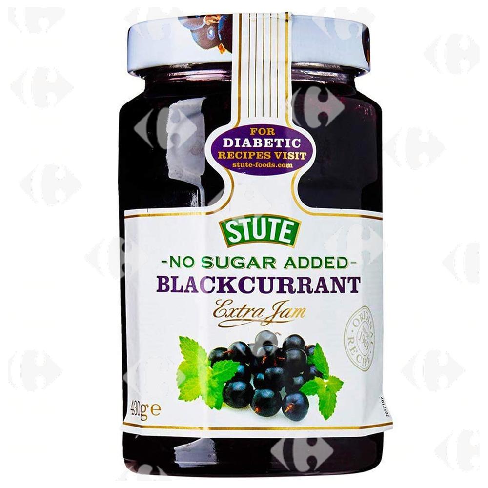 [22976] Confiture Cassis Sans Sucre Stute 430g.