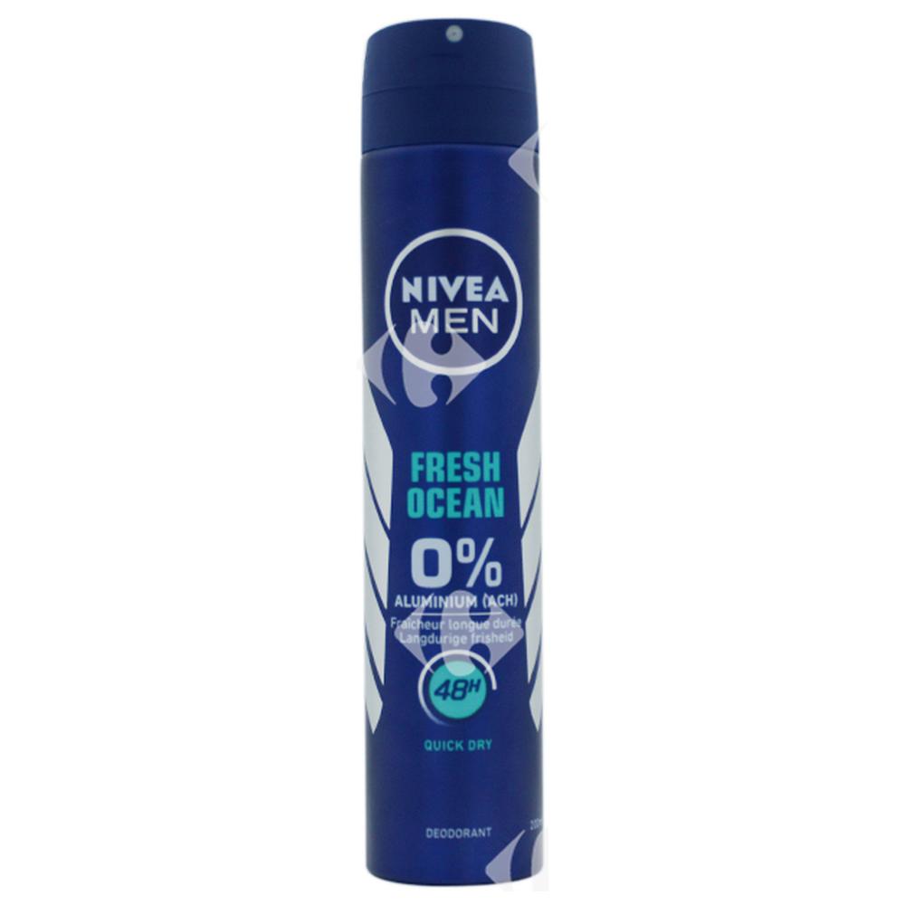 Atomiseur Anti-Transpirant Fresh Ocean Nivea Men 200ml.