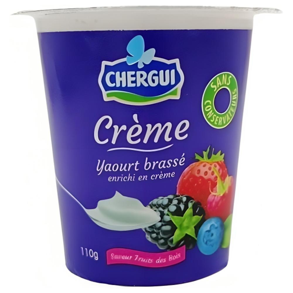 [75895] Yaourt Brassé Fruits des Bois Crème de Chergui 110g.