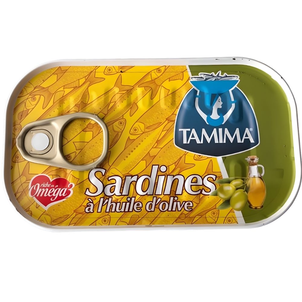 [615330] Sardines à l'Huile d'Olive Tamima 125g.
