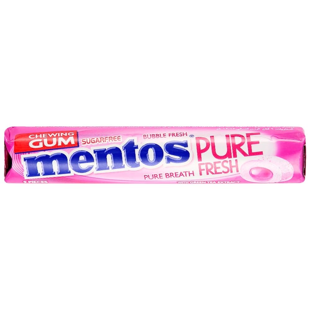 [719961] Chewing Gum Fresh Bubble SS Mentos 17 G