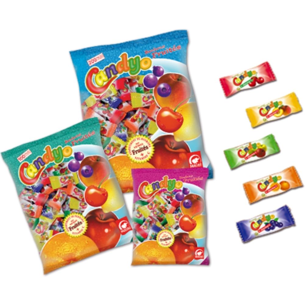Bonbons Fruités Candyo 400 g