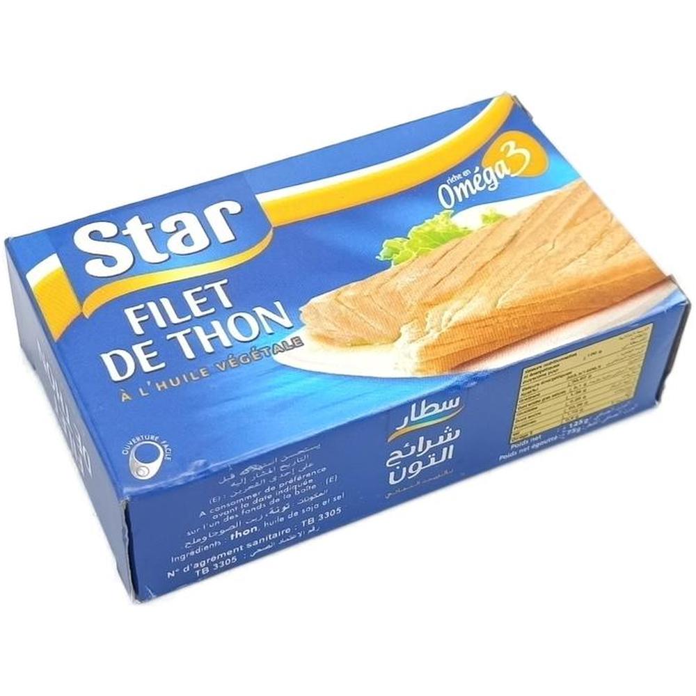 [529691] Thon Entier à l'Huile Végétale Star  125g.