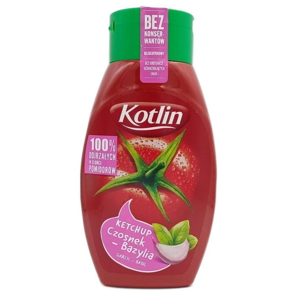 Ketchup Basilic Ail Kotlin 450g.