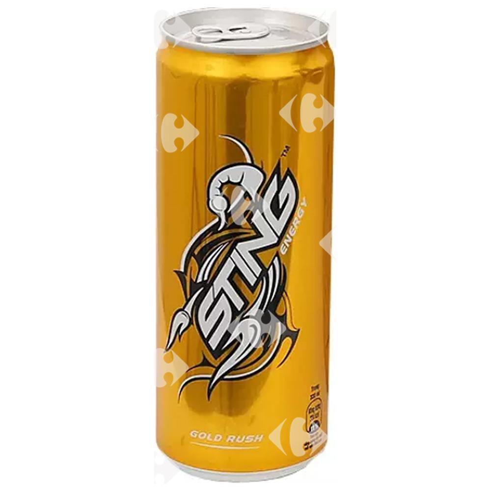 [689514] Boisson Énergétique Gold Rush Sting 25cl.