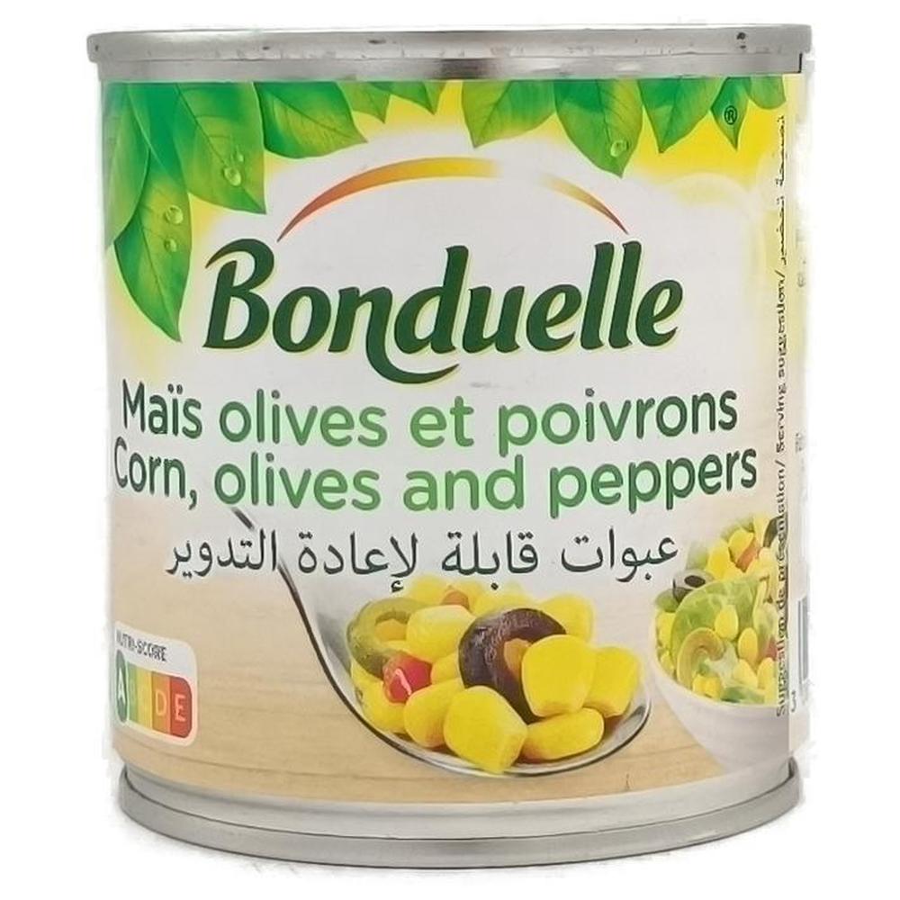 [690222] Maïs Olives et Poivrons Bonduelle 200g.