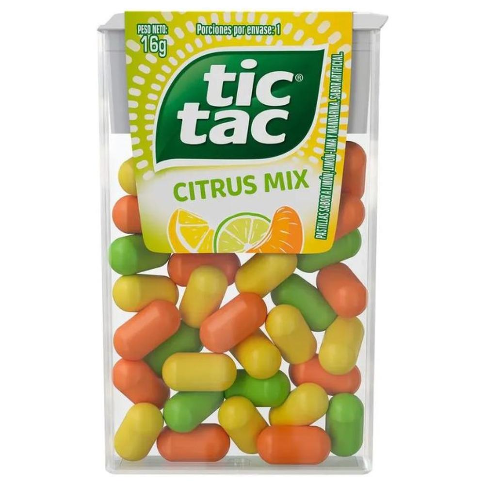 Bonbons Citrus Mix Tic Tac 16g