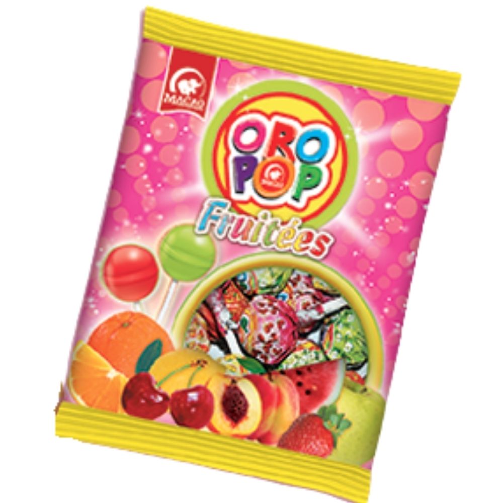 [683965] Sucettes Fruité Oro Pop 8 Pièces
