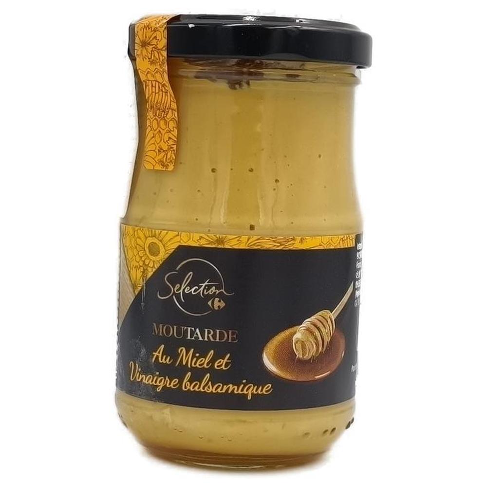 [710027] Moutarde au Miel et au Vinaigre Carrefour Selection 21cl