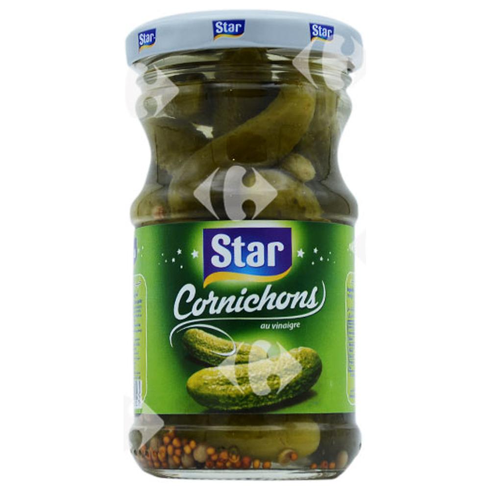 [2043] Bocal de Cornichons au Vinaigre Star 21cl.
