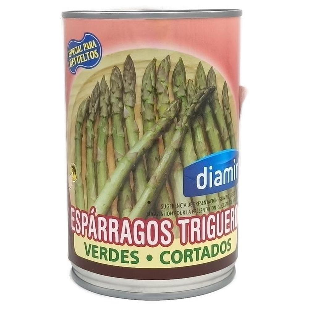 Asperges Verts Emincés Diamir 500g.