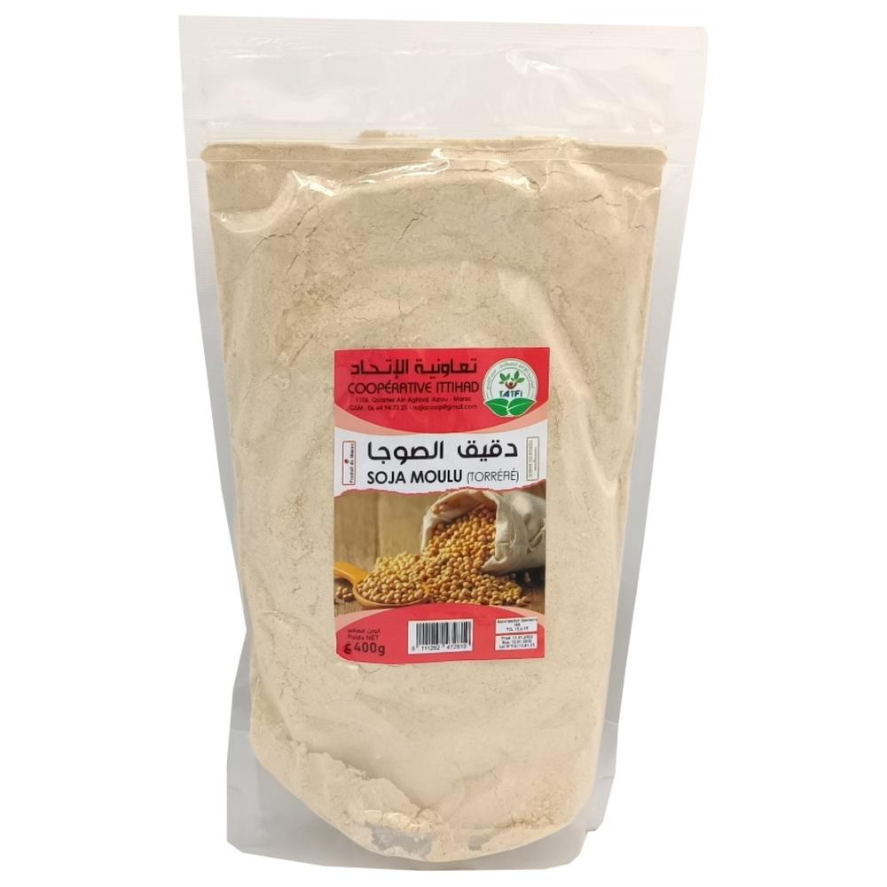 [696316] Soja Moulue Torréfiée Ittihad 400g.