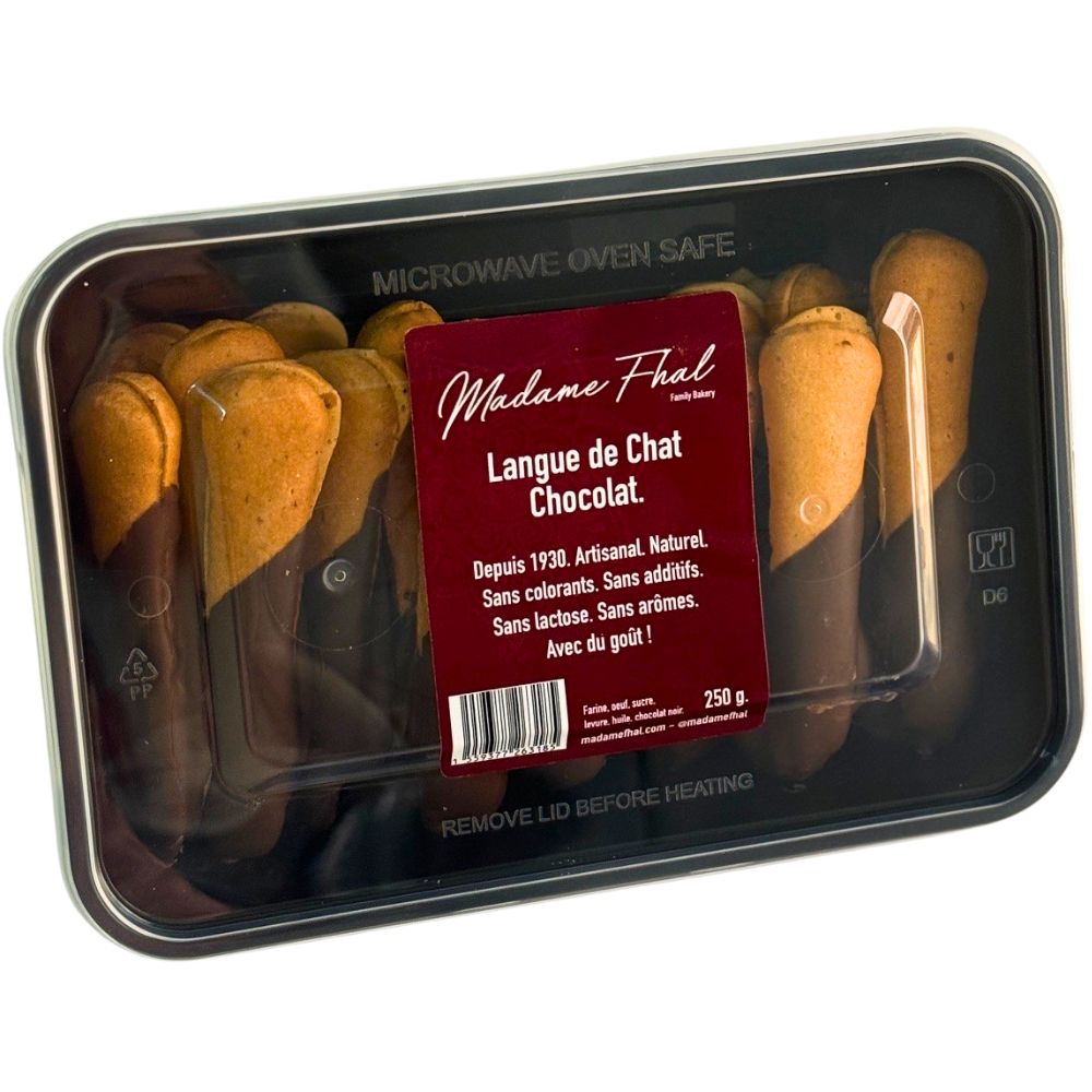 [604844] Langues de Chat au Chocolat - Madame Fhal