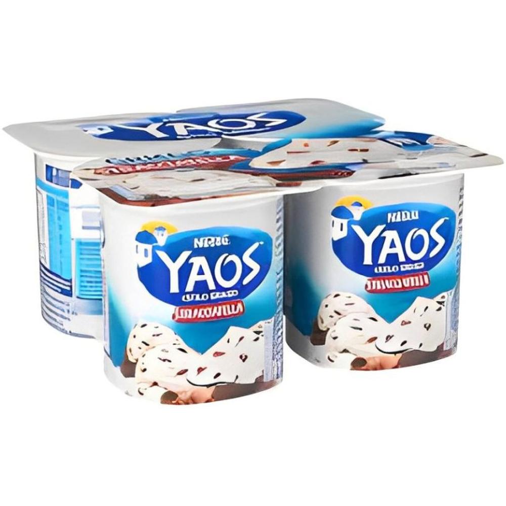 Yaourt Grec Stracciatella Yaos Nestlé 4x110g.