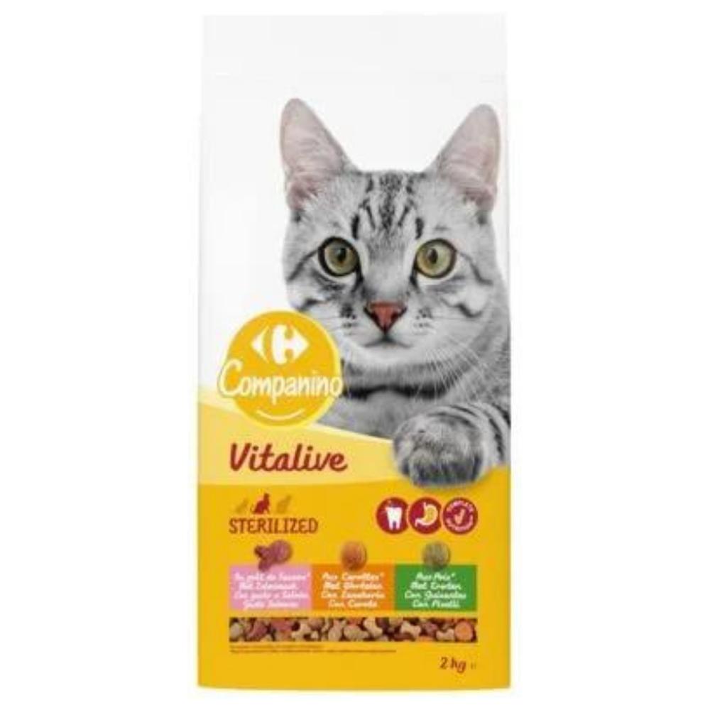 [704644] Croquettes pour Chat Carrefour 2kg
