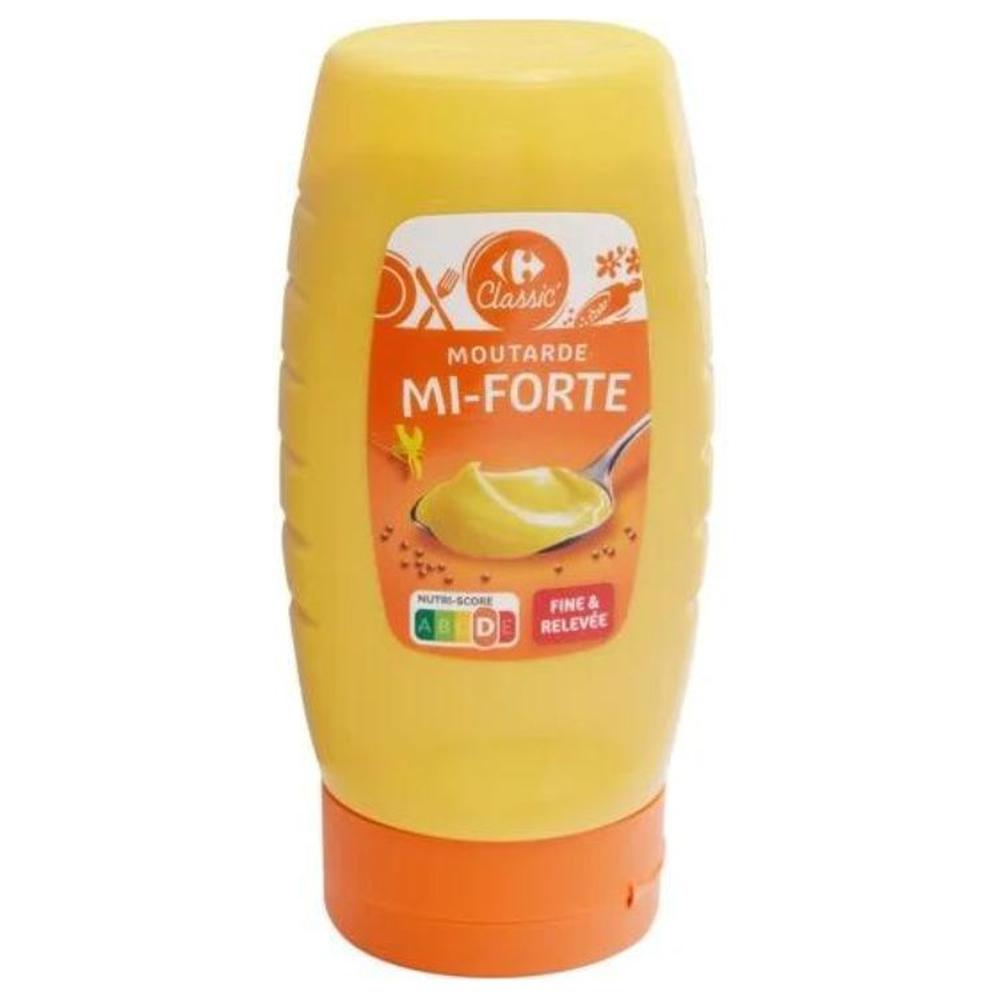 Moutarde Mi-Forte Carrefour Classic 250g