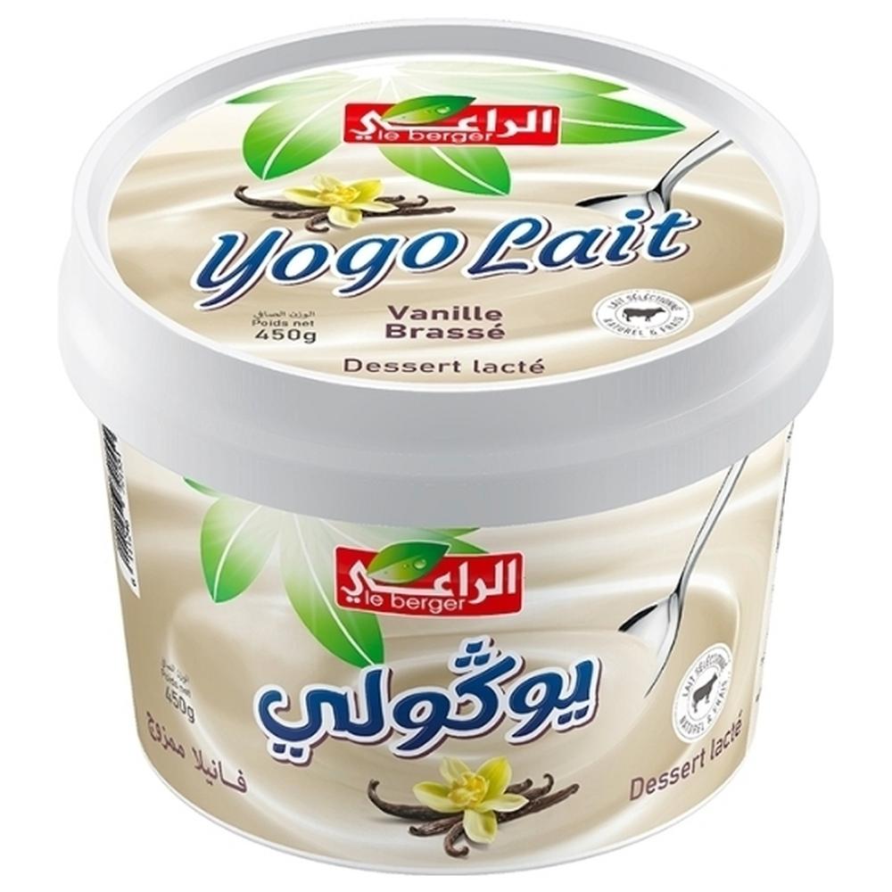 [677451] Dessert Lacte Vanille Yogolait Le Berger 450g.