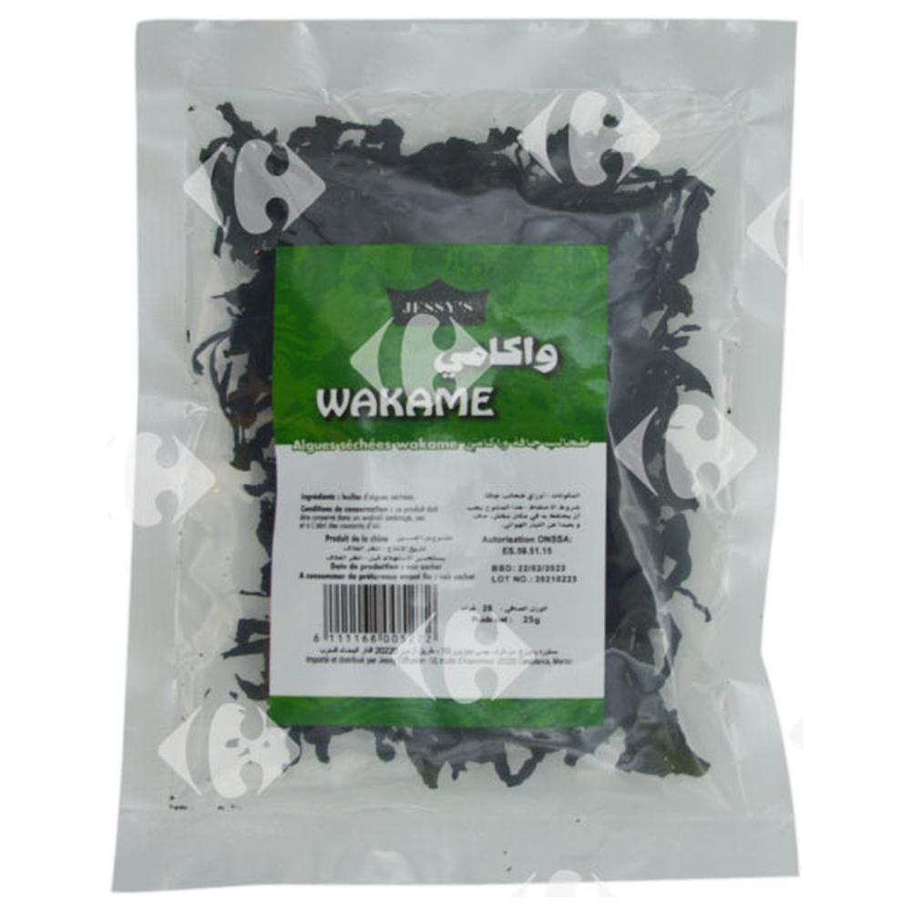 [244303] Algue Sechée Wakame Jessy'S 25g.