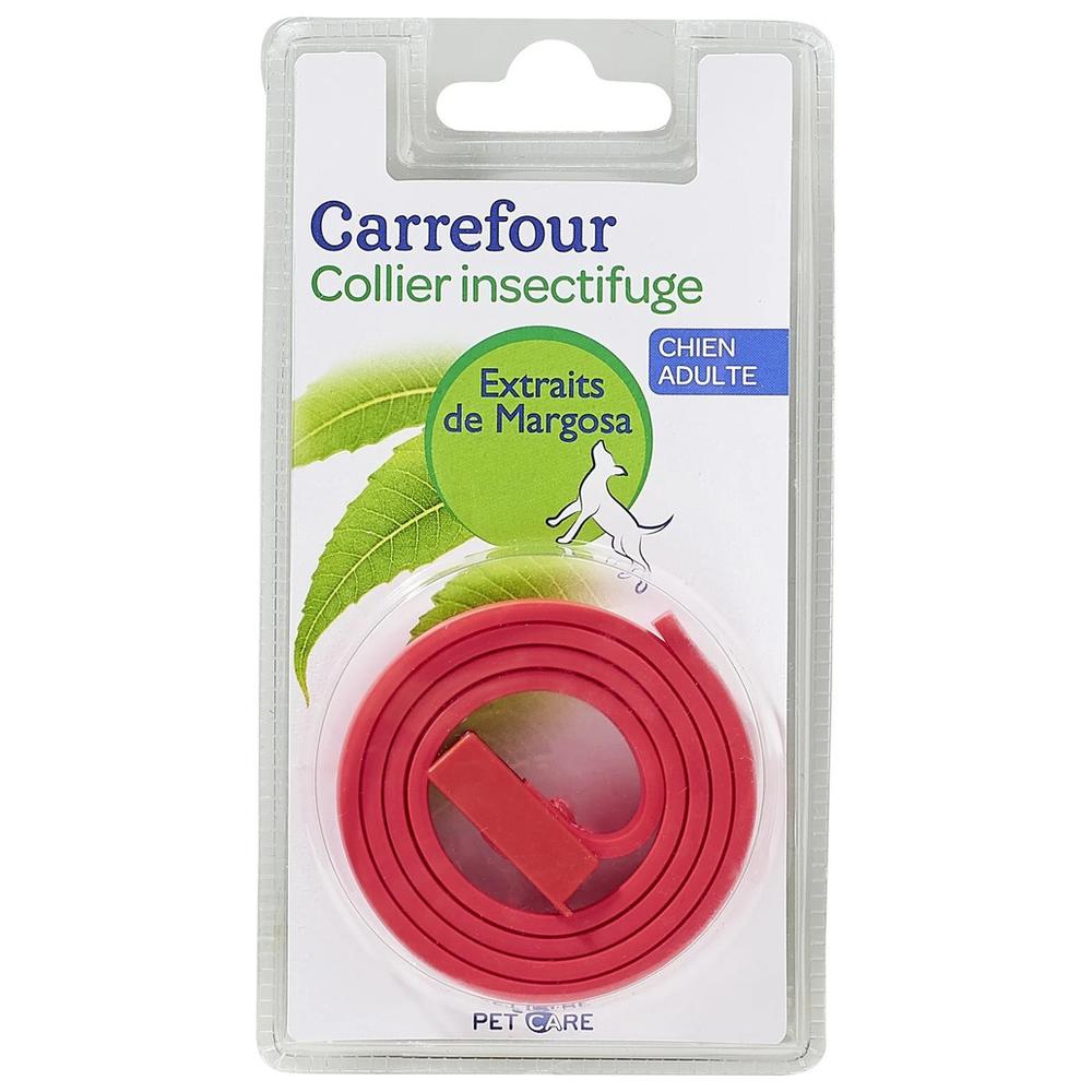 [540701] Collier pour Chien Insectifuge Extraits de Margosa Carrefour