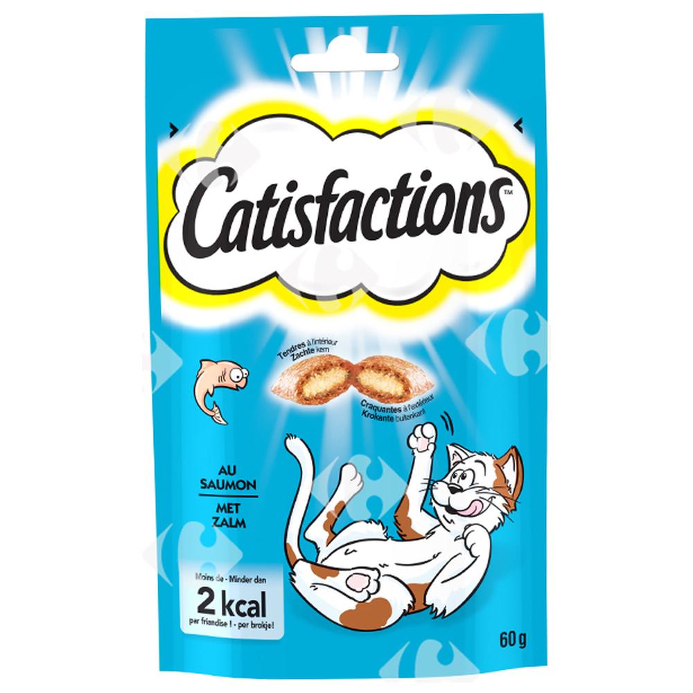 [511758] Friandises au Saumon pour Chats Catisfactions 60g