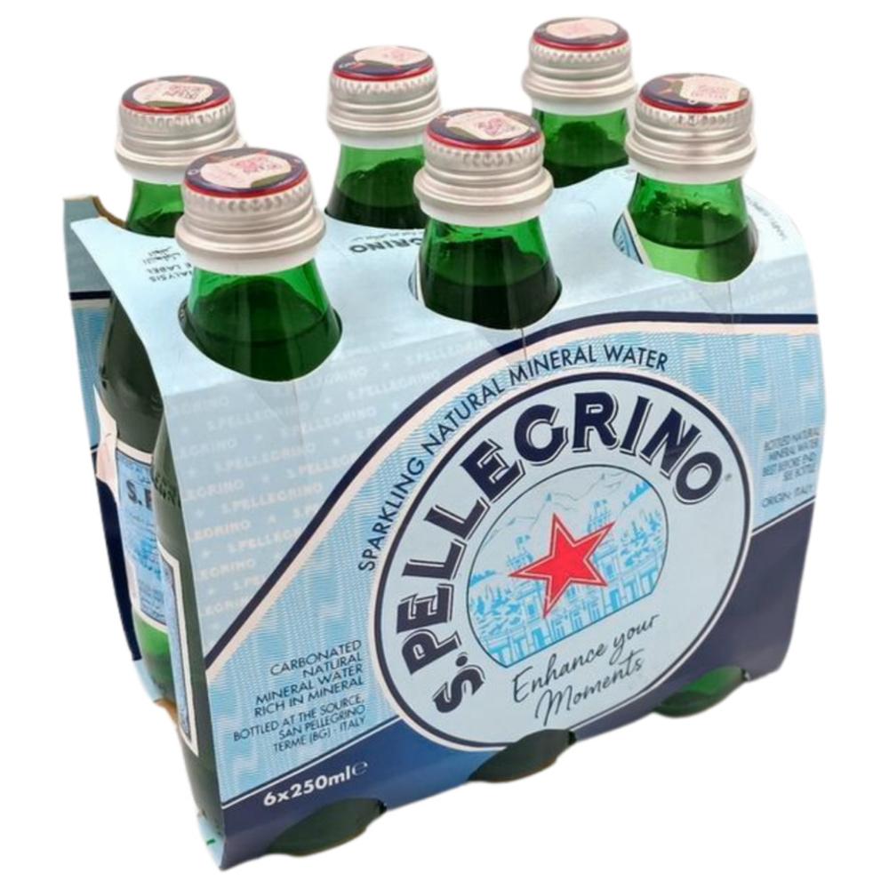 [662104] Pack Eaux Gazeuses San Pellegrino 5x250ml + 1 Gratuit.