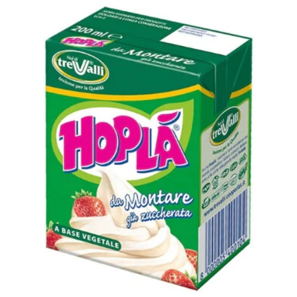 Crème UHT Végétale Hopla 200ml.