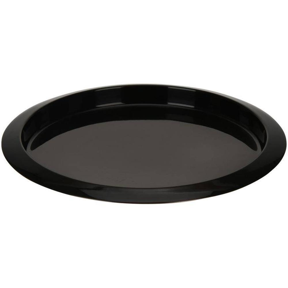 [689858] Plateau Inox Noir 350x25mm.