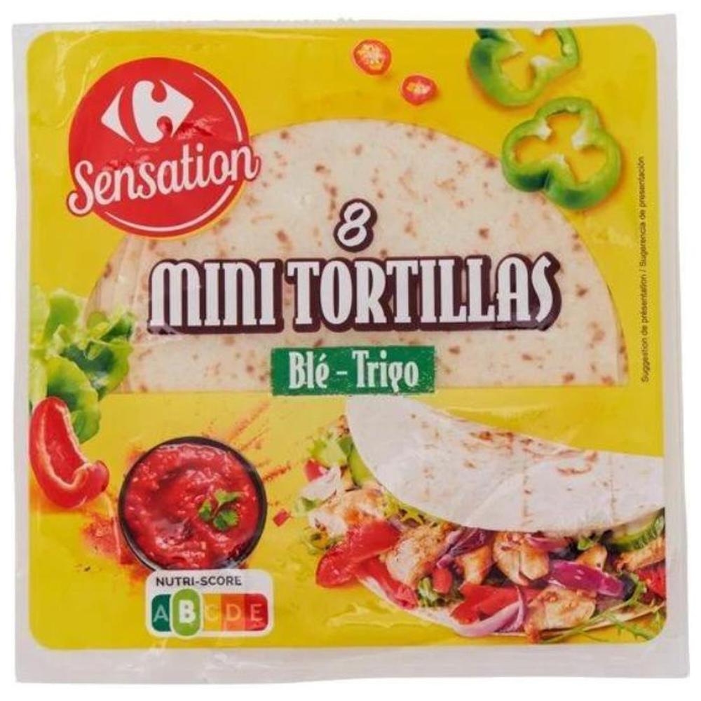 Mini Tortillas de Blé Carrefour Sensation 200g
