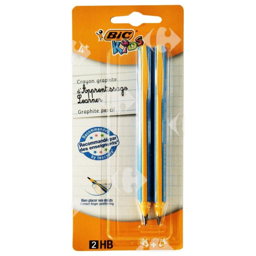 [500496] Crayon HB Kids Evolution Bic 2 unités