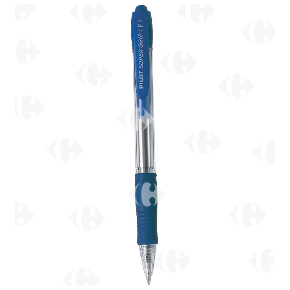 Stylo à Bille Super Grip Bleu Pilot 0.7mm