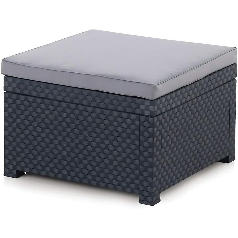 [675053] Pouf Diva Grafito 100% Polypropylène 56x56x39cm