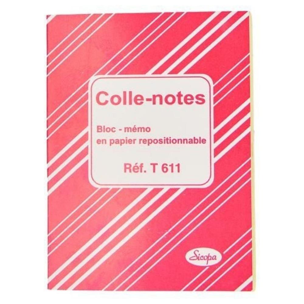 [32576] Colle Notes de 50 Feuilles Sicopa