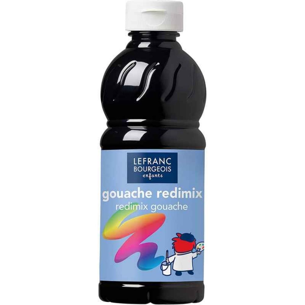 [404587] Gouache Liquide Noir Lefranc Bourgeois 500ml