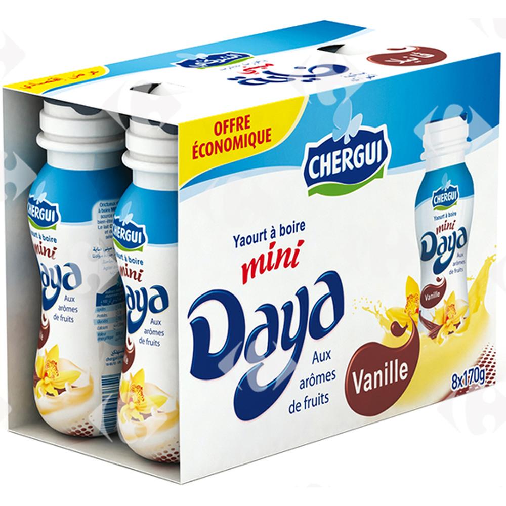 [519206] Pack Éco Mini-Daya Vanille Chergui 170g 8 unités