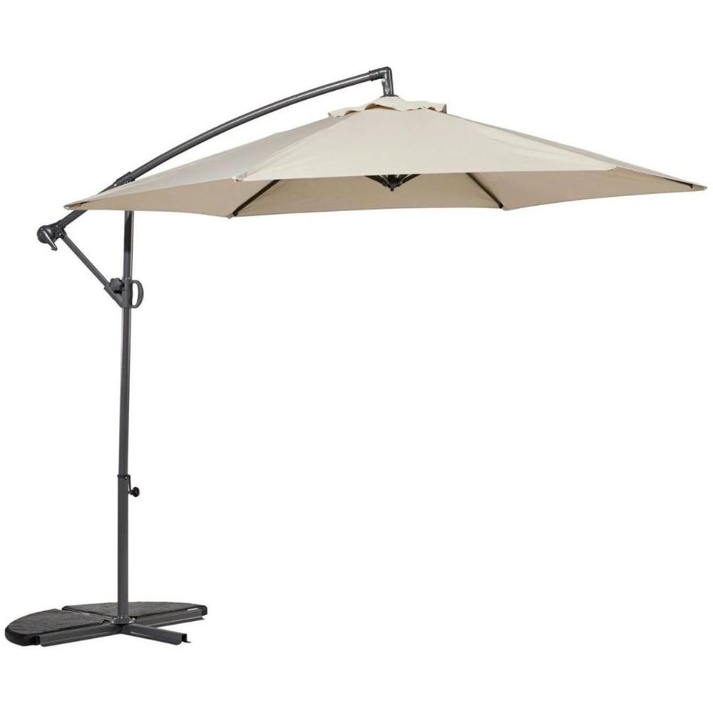 Parasol Ronda Baleines en Acier Toile et Polyster 300x250cm